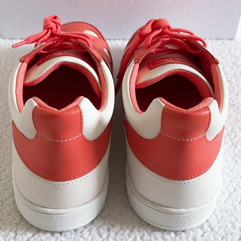 Christian Dior Women's Dior Star Low-Top Leather Sneakers - Picture 2 of 16